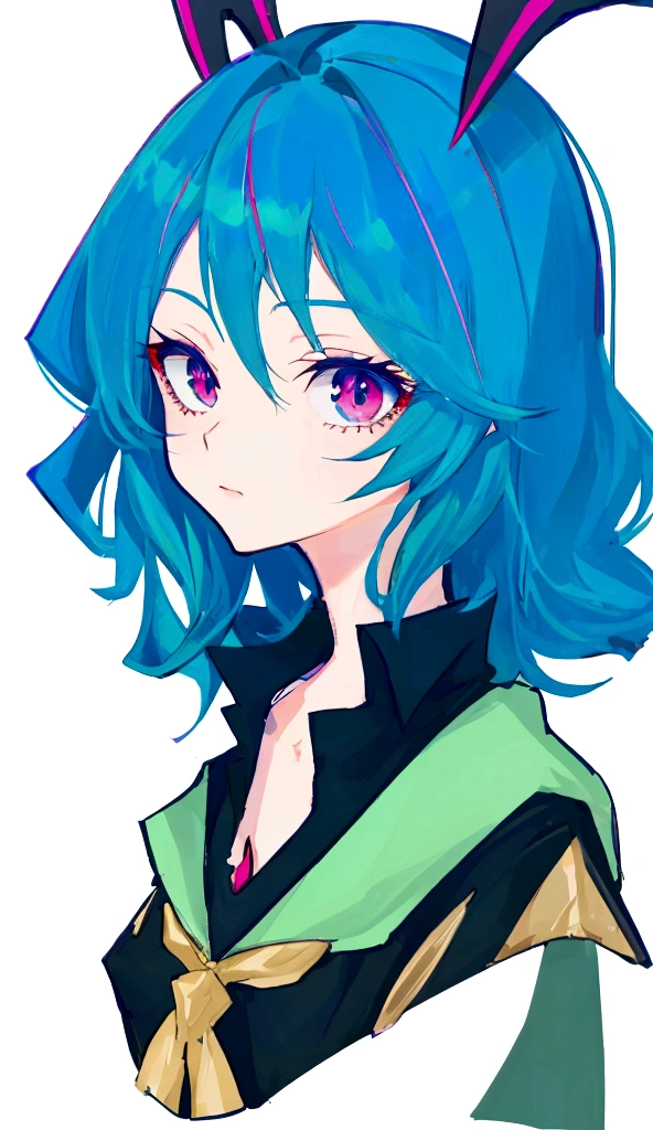 a closeup of a person wearing a black shirt and a black top, inspired by Li Chevalier, neferpitou, delicate androgynous prince, retrato de anime style, demon slayer rui fanart, 1 7 anime gothic girl, portrait of a woman as real, high quality portrait, en un anime style, anime style, personaje de anime style