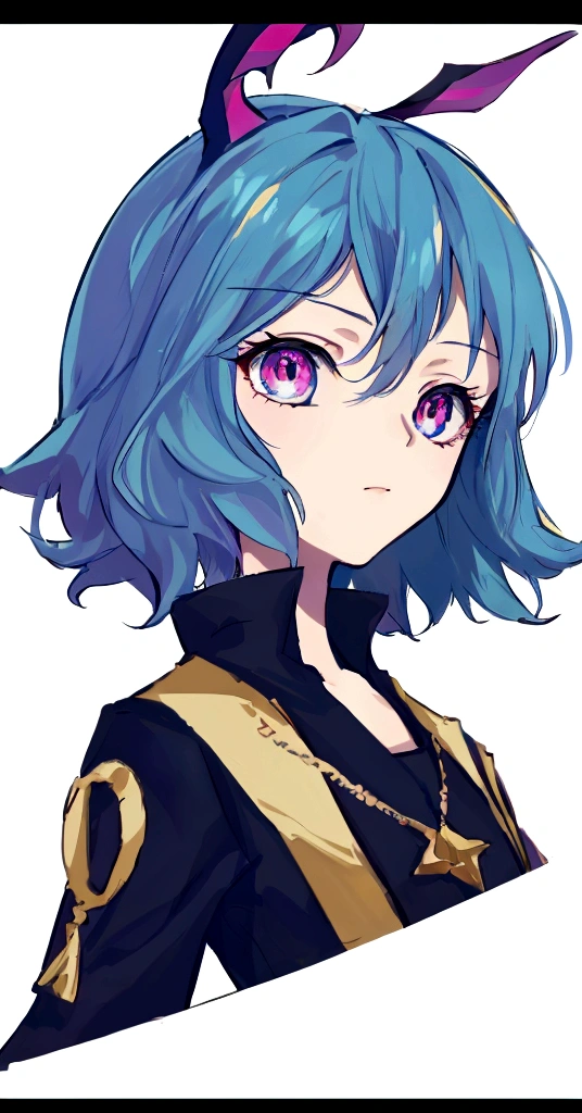 a closeup of a person wearing a black shirt and a black top, inspired by Li Chevalier, neferpitou, delicate androgynous prince, retrato de anime style, demon slayer rui fanart, 1 7 year old anime gothic girl, portrait of a woman as real, high quality portrait, en un anime style, anime style, personaje de anime style