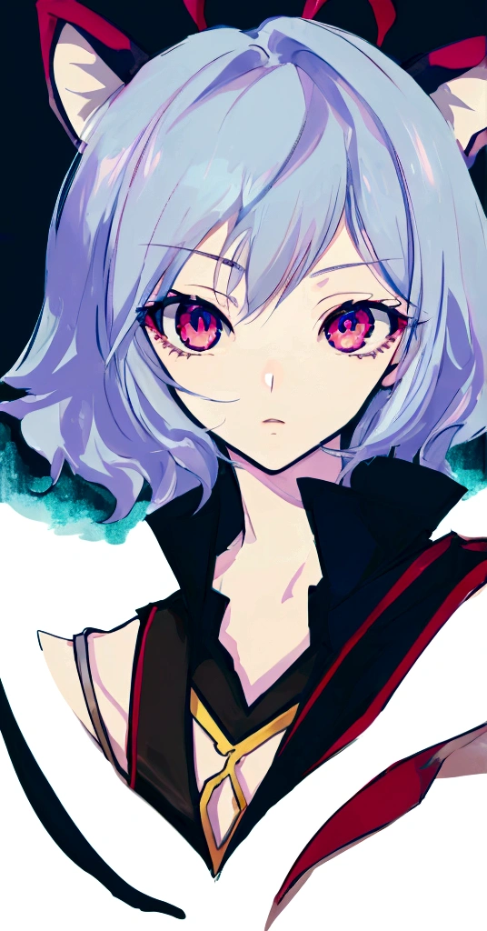 a closeup of a person wearing a black shirt and a black top, inspired by Li Chevalier, neferpitou, delicate androgynous prince, retrato de anime style, demon slayer rui fanart, 1 7 year old anime gothic girl, portrait of a woman as real, high quality portrait, en un anime style, anime style, personaje de anime style
