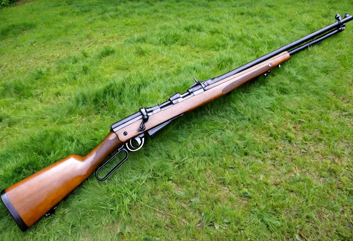 Imagine un fusil a verrou avec un petit chargeur fixe de 10 cartouche du style anglais, le fusil ce nomme: Lee Enfield m1898 mle vigilantes