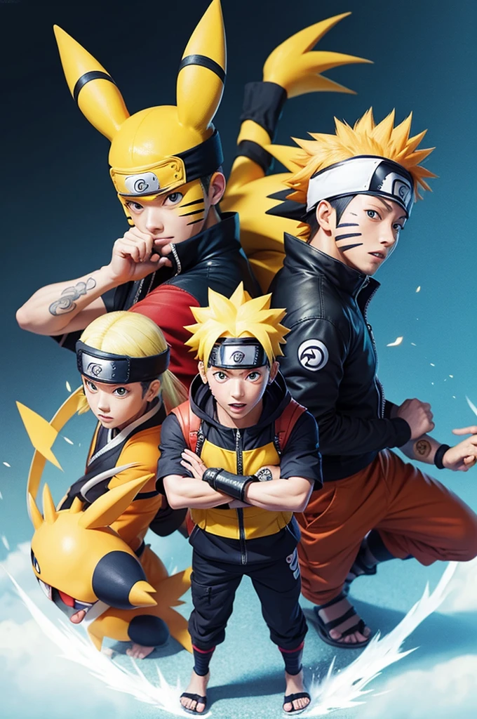 Naruto + pokemon