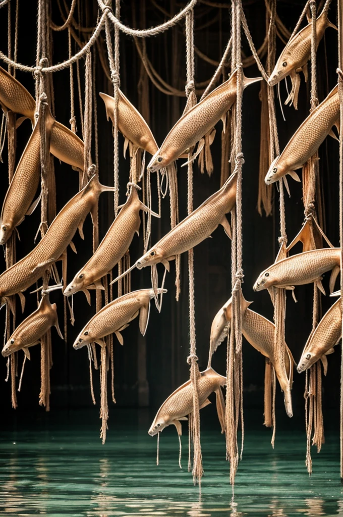 Humans modified to be eaten, They kill them hanging by their feet and then boil them all in water