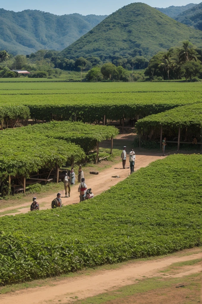 generates an image of European colonizers in Brazil at the time of the beginning of commercial cultivation of yerba mate in Paraná.