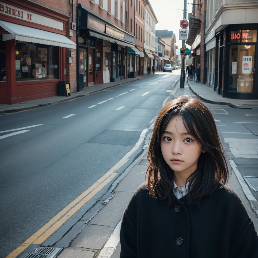 There is a story behind the eyes of passers-by in a small town