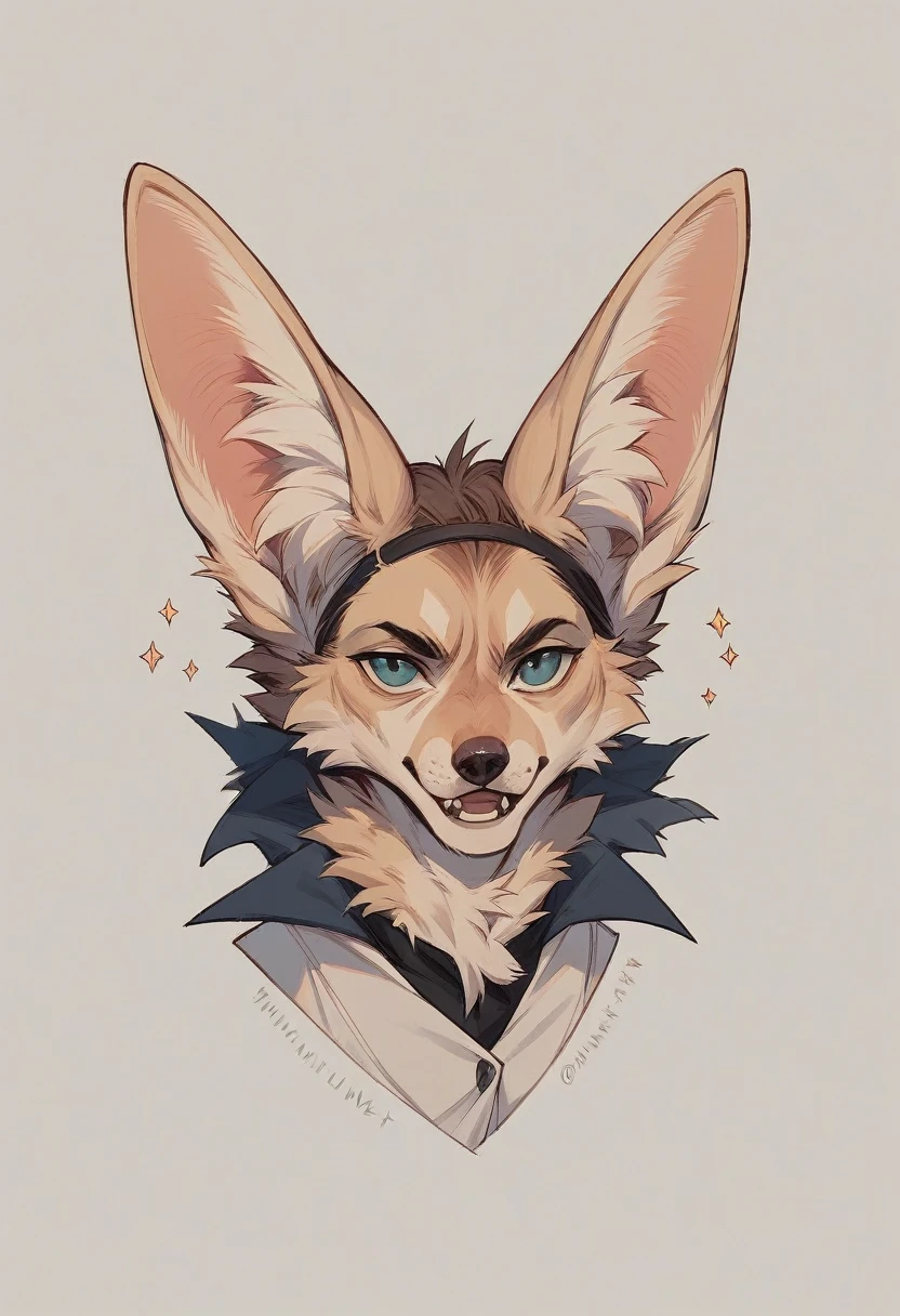 Un furry fennec avec des vetment nike