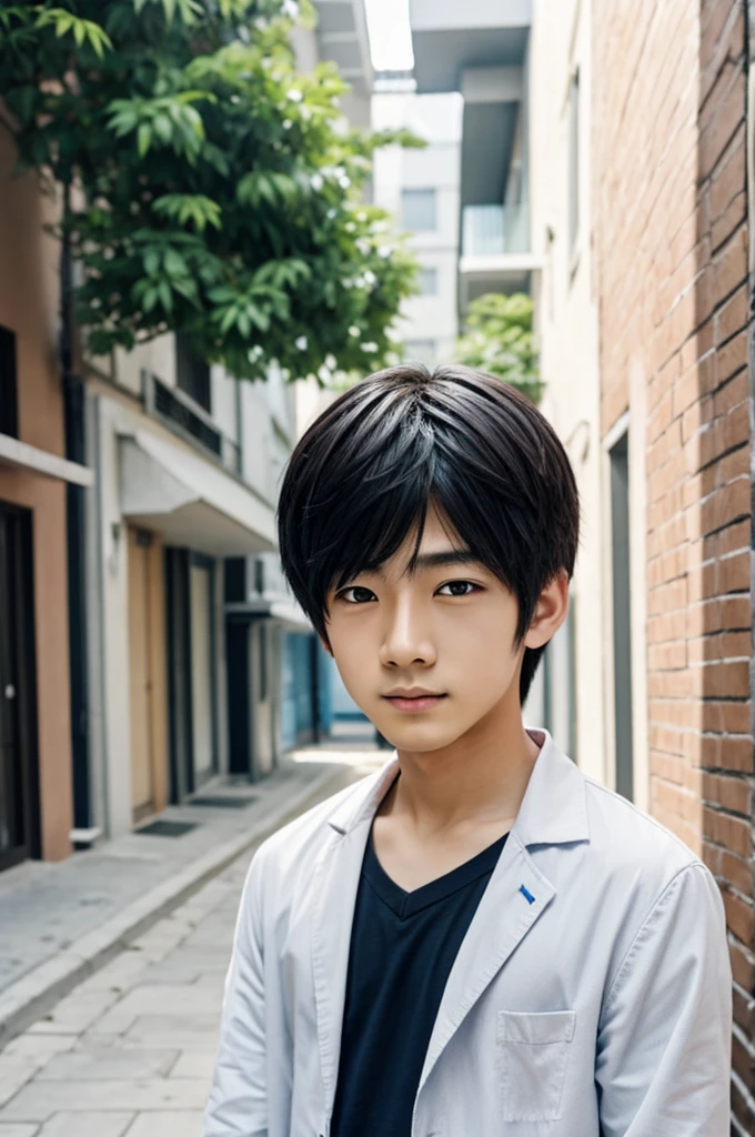 17 year boy AI anime
