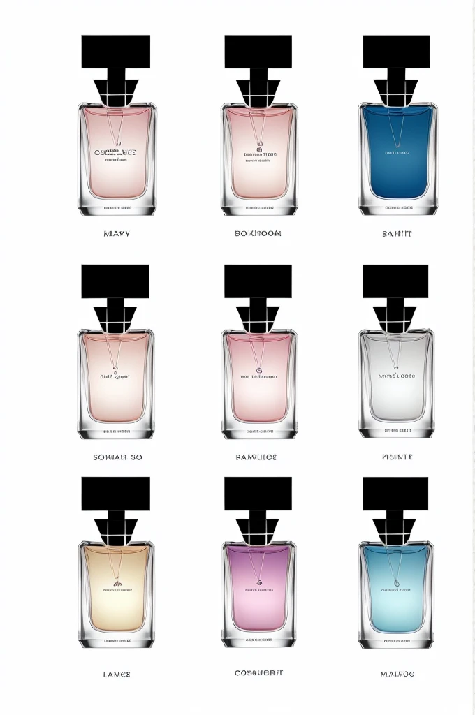 Create a logo for a perfume brand