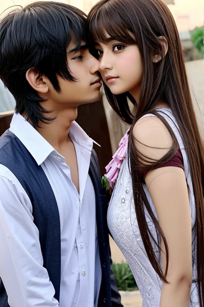 18 year girl 17 year boy AI anime in Pakistan