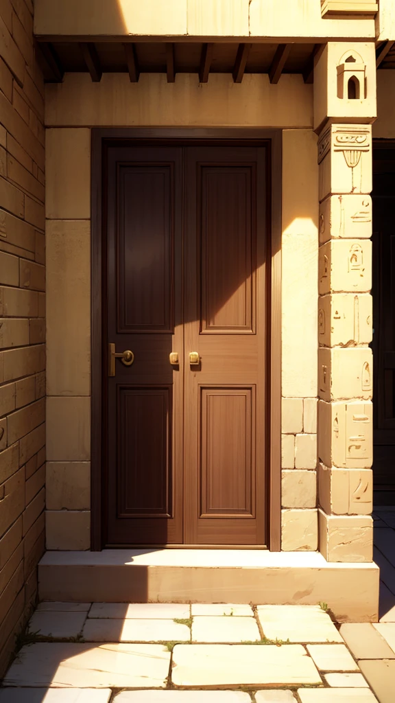 door of a house in Egypt