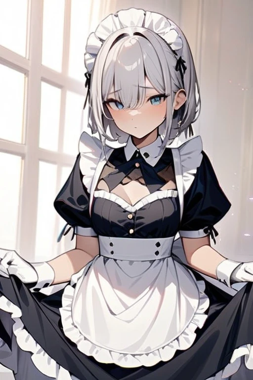 ((Best quality)), ((masterpiece)), (detailed), maid