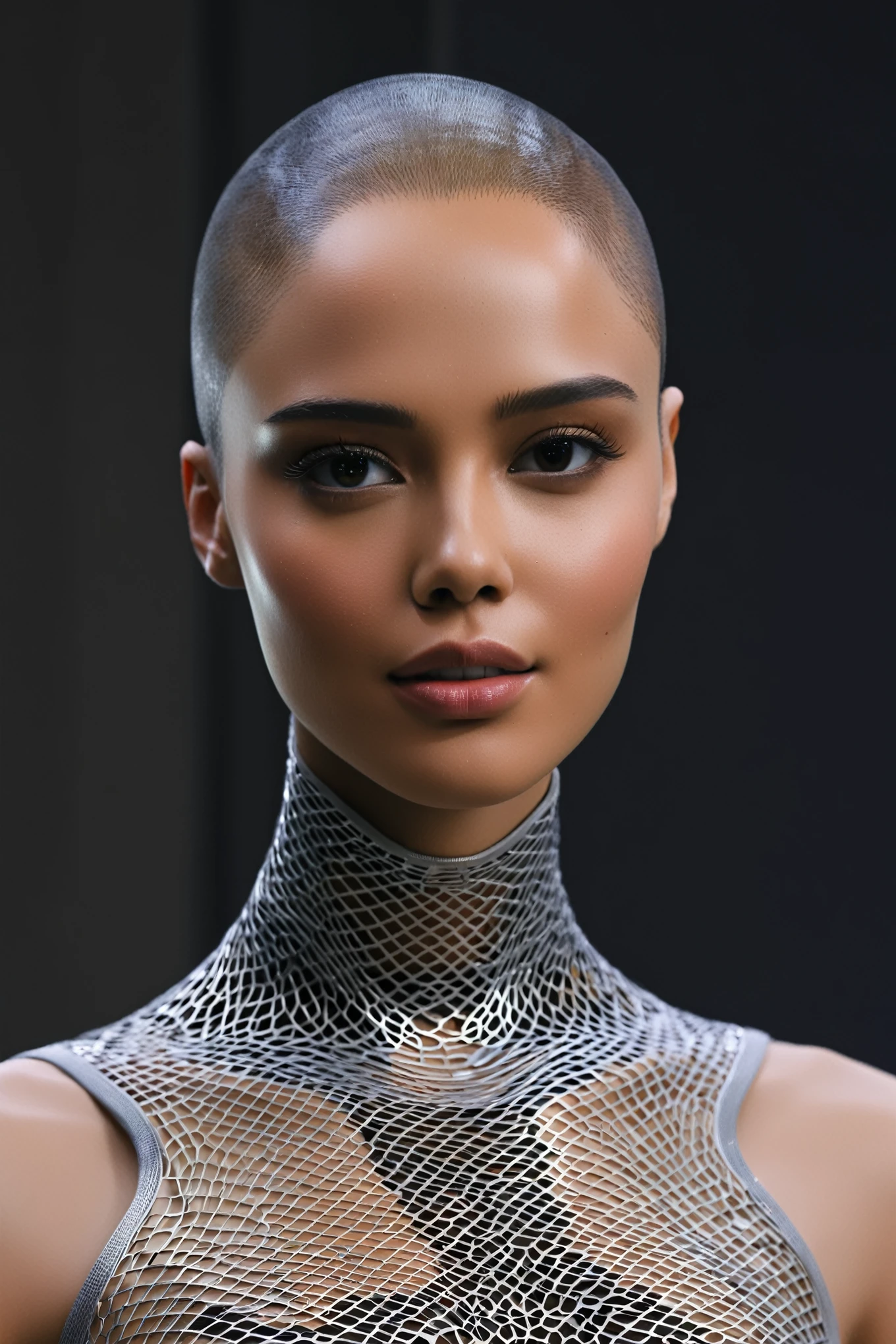 Here is a prompt for creating an image:
"Design a stunning and alluring female humanoid AI robot inspired by the film Ex Machina. The robot should have a face resembling that of an extremely gorgeous lady, with human-like, realistic skin. Ensure that the skin texture is detailed and beautiful, capturing the essence of a woman's beauty intertwined with advanced AI technology."