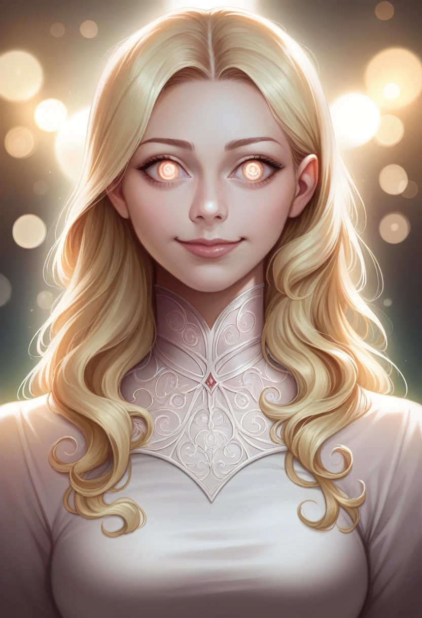 best quality, masterpiece, highres, 1girl, white flared chiffon short dress, smile, closed mouth,lips, blonde long hair, detailed beautiful eyes,detailed eyelash, Beautiful face,upon_body, tyndall effect,photorealistic, rim lighting, two tone lighting,(high detailed skin:1.2), 8k uhd, dslr, soft lighting, high quality, volumetric lighting, candid, Photograph, high resolution, 4k, 8k, Bokeh, in downtown, afternoon