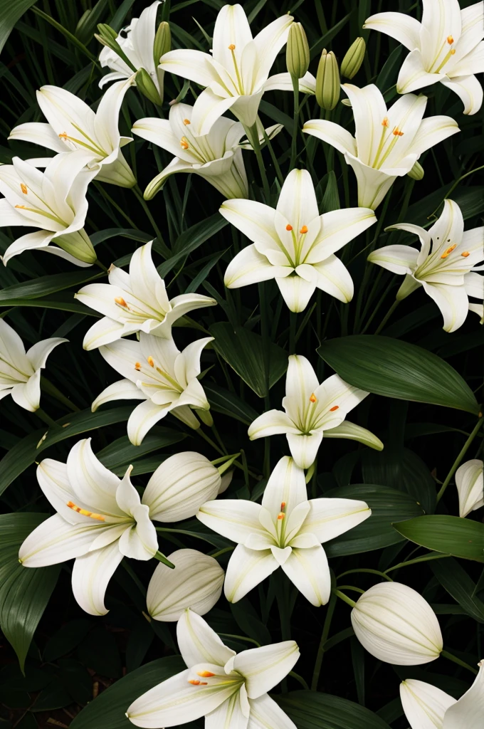 Only white Lily