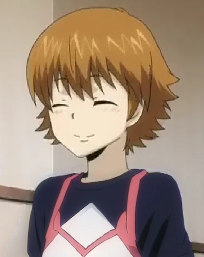 anime pink dress, White te shirt, iwakura lain, aya takano color style, 2d