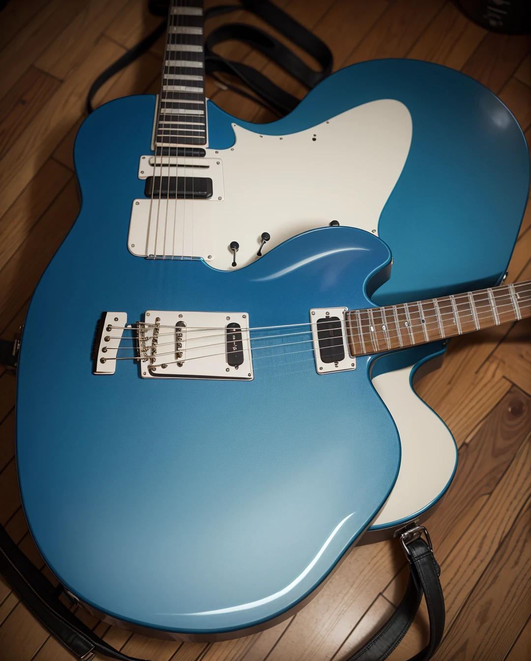blue guitar