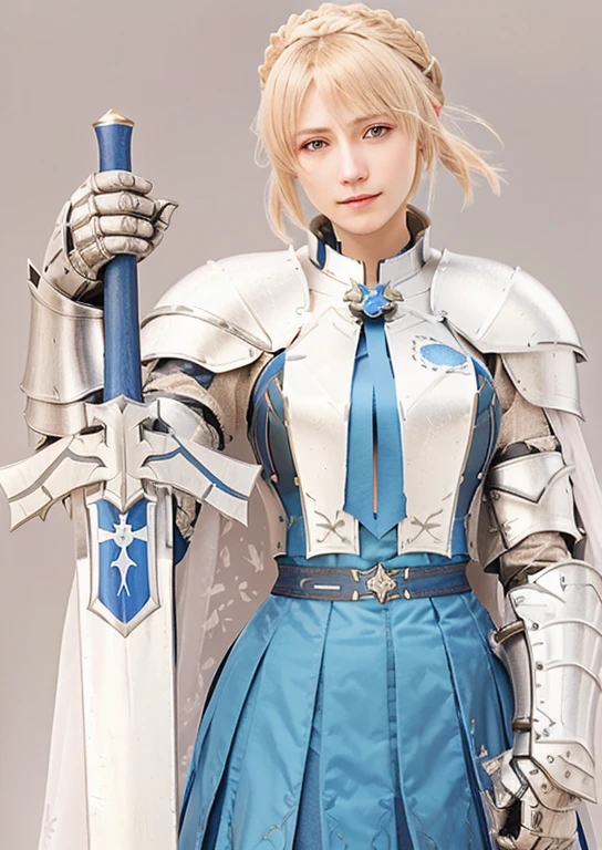 Realistic, 4k, Artoria Pendragon, armor