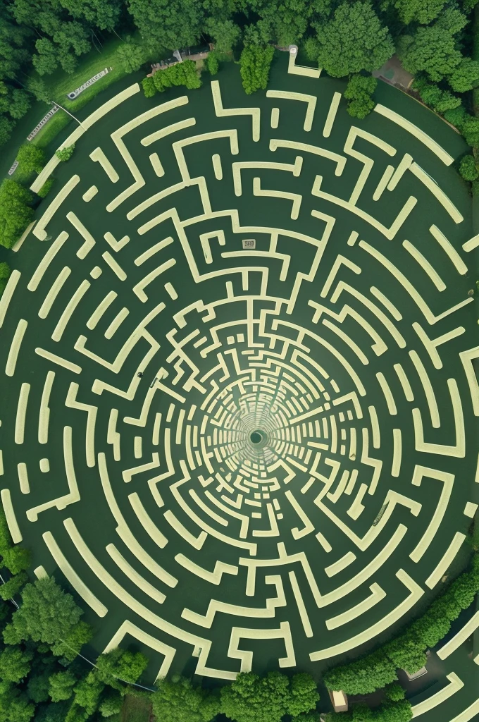 GPS lost in a maze