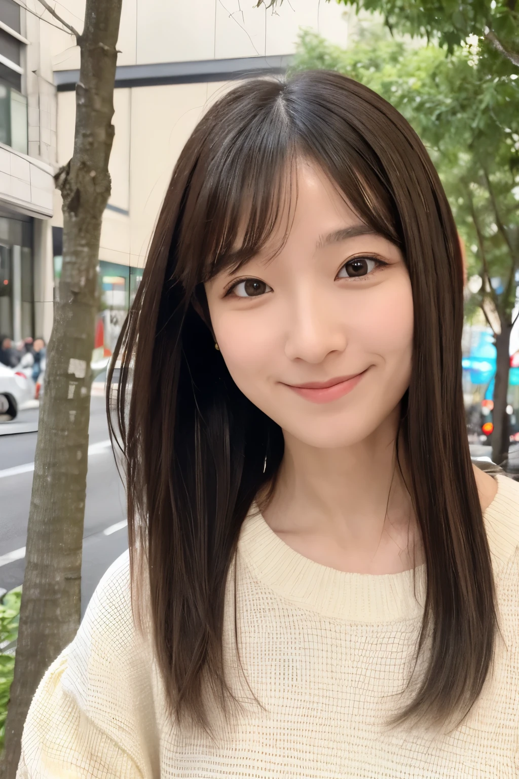 (High reality photograph, high resolusion), Skinny Japanese lady, 30 years old, cute face, detailed face, detailed eyes, various hair style, skinny figure, correct body anatomy, ((looking straight ahead)), facing the camera directly, single photo, a photo captured the best moment expressing the beauty and brains, ((with simple background))