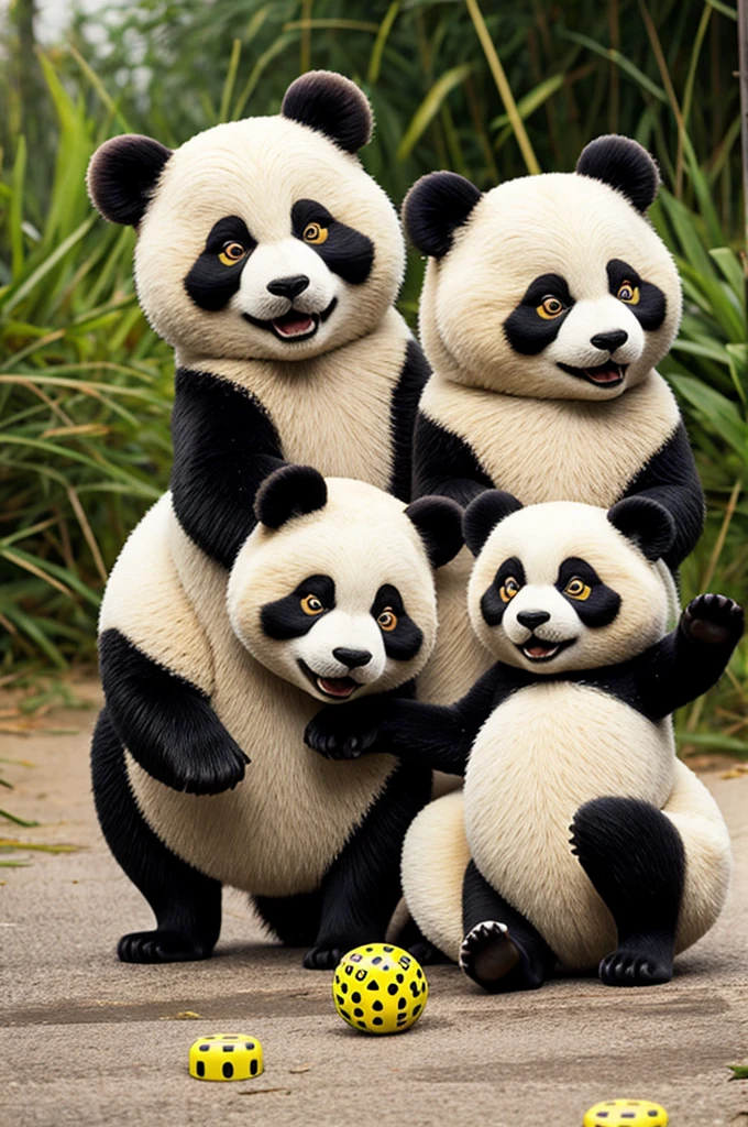 Bingo pandas