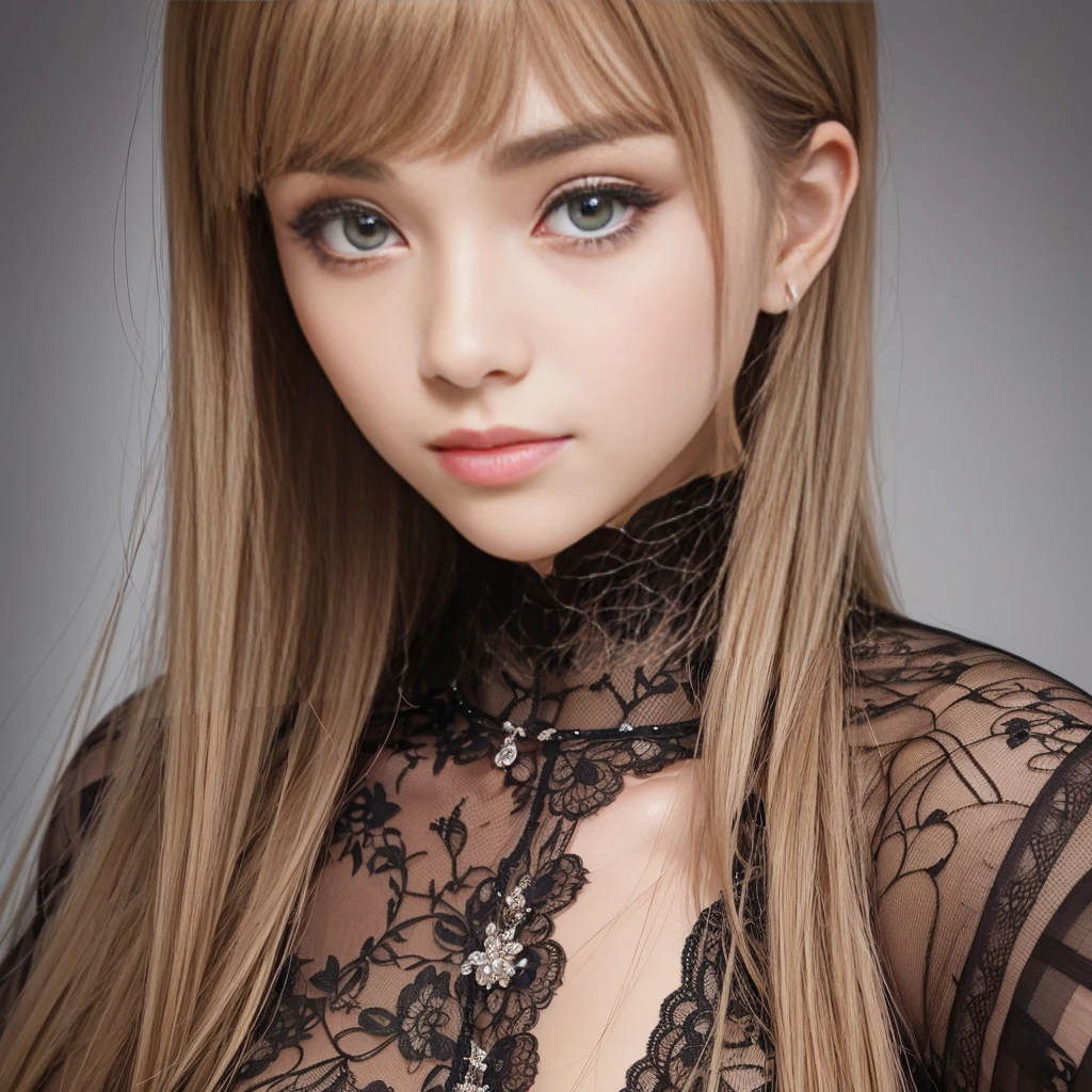 A beautiful gorgeous girl, detailed face