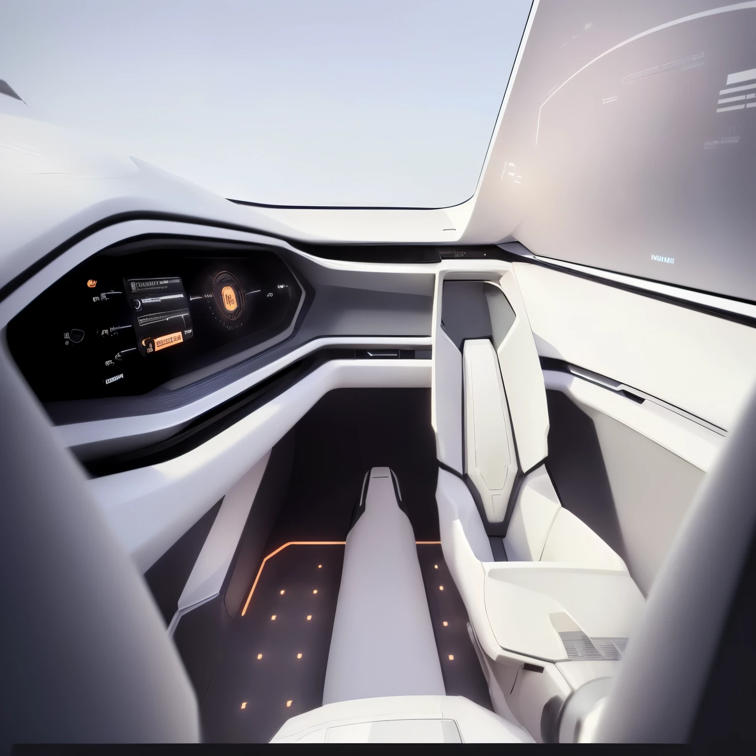 HMlscreen,IVlscreen,15.6-inchscreen,new energy electric vehicle interface,Uinterface,present the scene in the daytime ancrealistic style, ui design illustration, present therealistic atmosphere in a clear style, silver grayand orange,light texture,soft materials,simpleinformation,symmetrical structure,