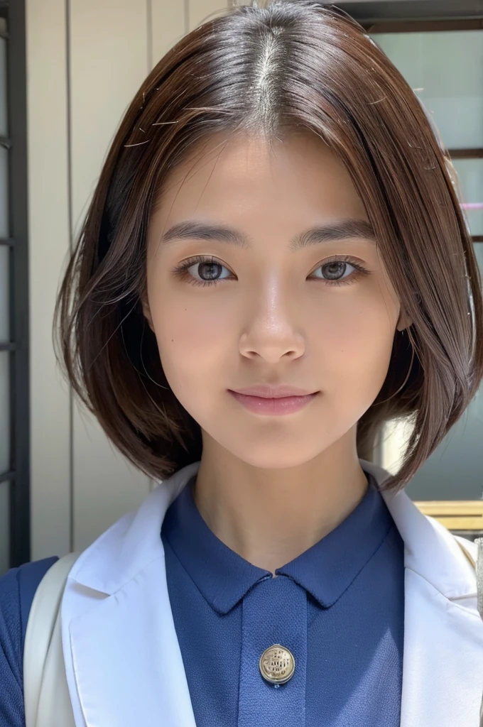 ((Highest quality)), ((masterpiece)), (detailed),Perfect Face,Japanese,Female doctor,White
