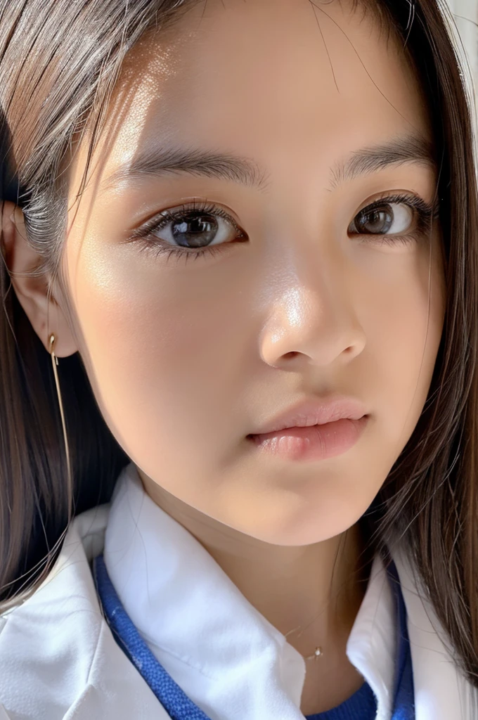 ((Highest quality)), ((masterpiece)), (detailed),Perfect Face,Japanese,Female doctor,White,Beauty