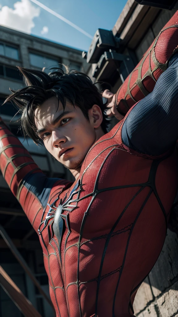 Goku contra spiderman