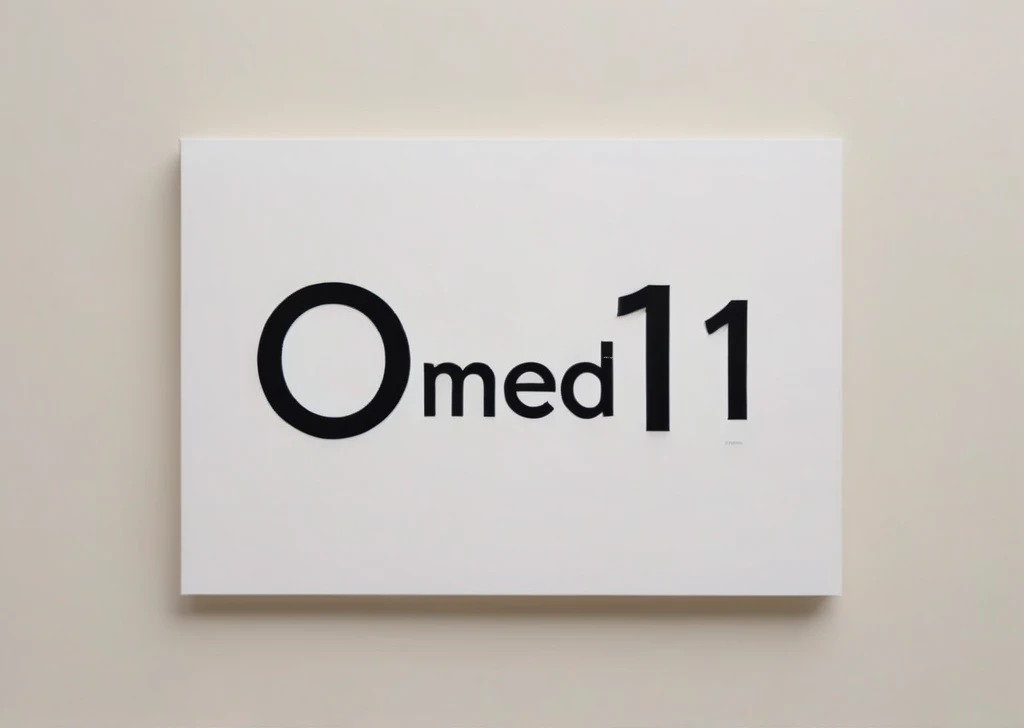 artwork with (the text "OMEDI 11":1.2), featuring