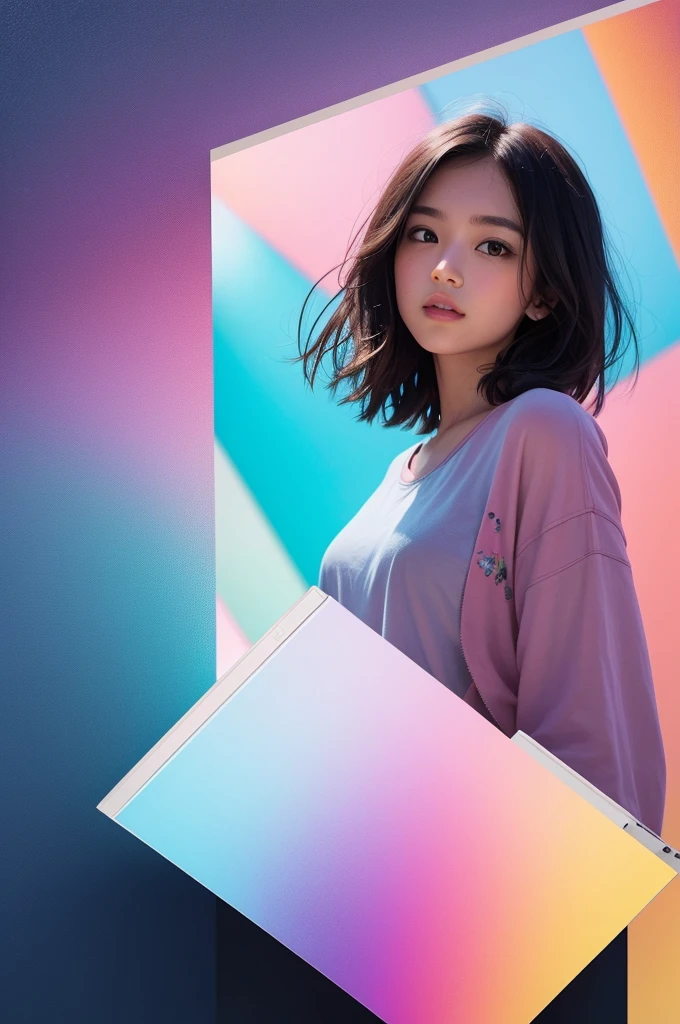 Color-based image background for publishing on Instagram feed #90AE61, with environmental elements, mainly vines with thorns
