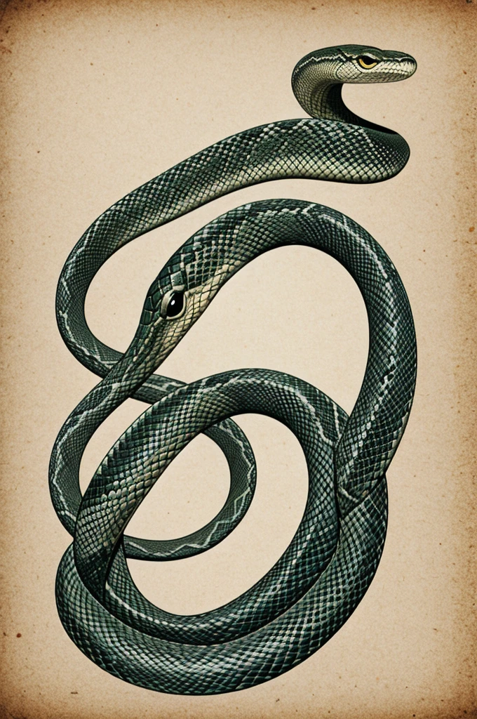 Made type of snake