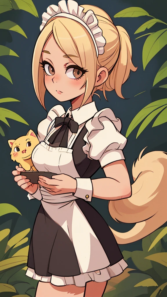 Animal Maid　girl　Blonde　Beauty