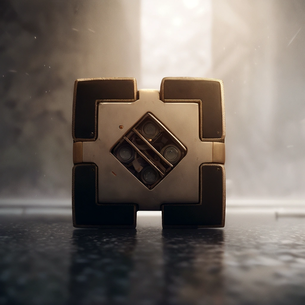 create a robot and embed this image