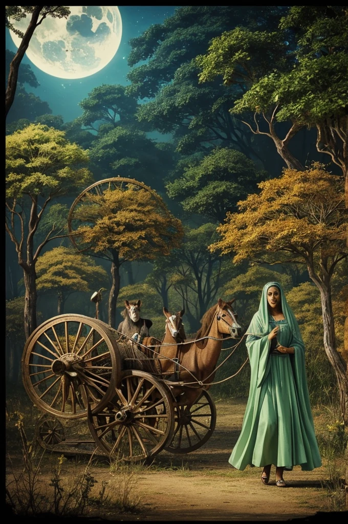 While I looked at the living beings, here is a wheel on the earth next to the living beings, on all four sides. The appearance of the wheels and their work was similar to the color of chrysolite. and the four had the same similarity; His appearance and his work were like a wheel in the middle of a wheel. when they were walking, They moved to their four sides; They did not turn when they walked. And her earrings were high and frightful, and full of eyes around in the four. And when the living beings walked, the wheels walked next to them; and when the living creatures arose from the earth, the wheels were lifted.
Ezekiel 1:15-19