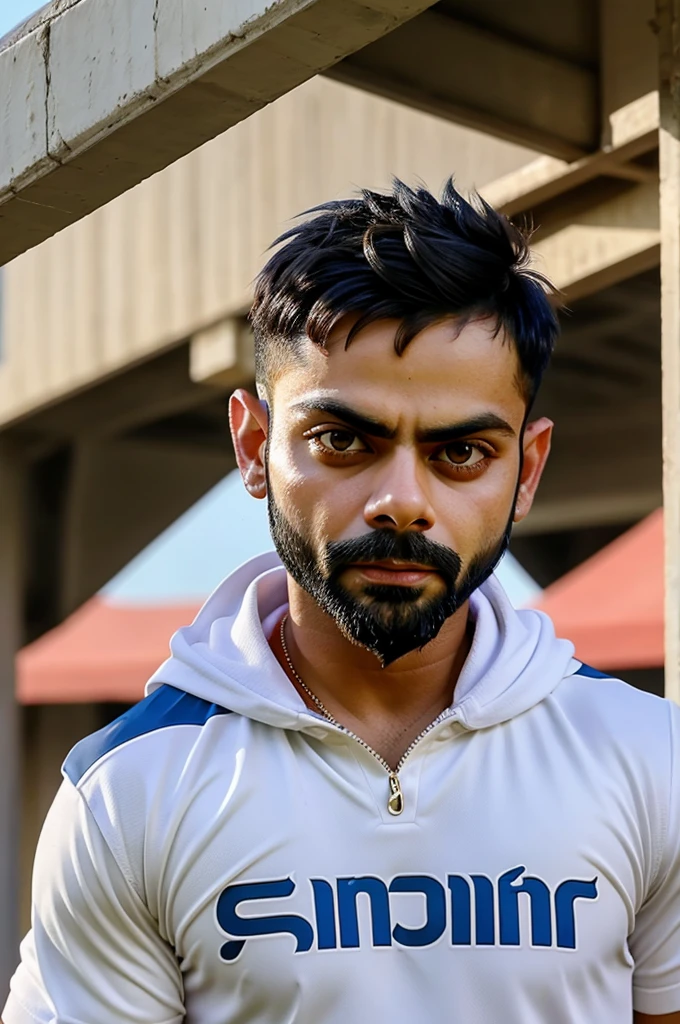 Create picture of virat kohli