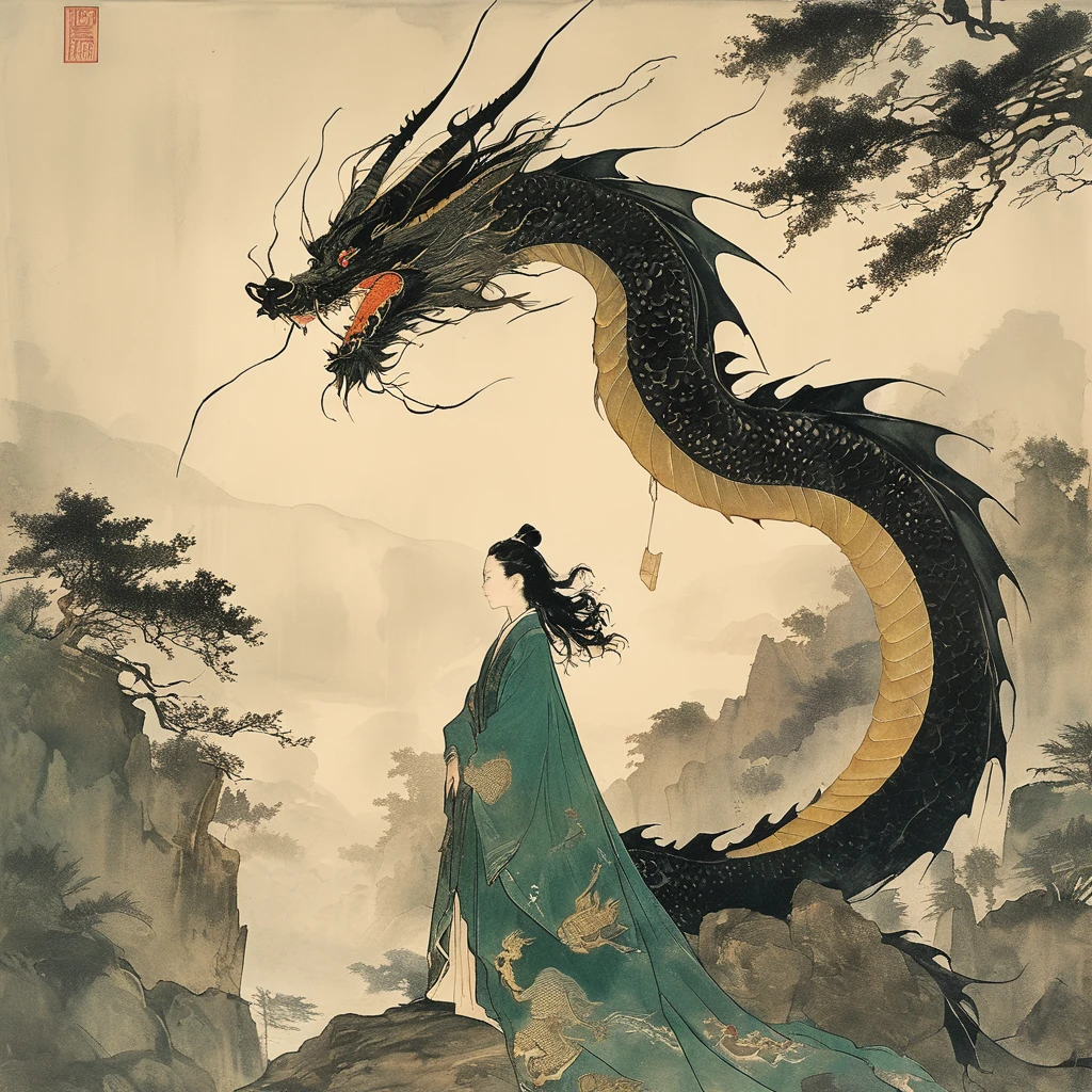 Dragon and Girl