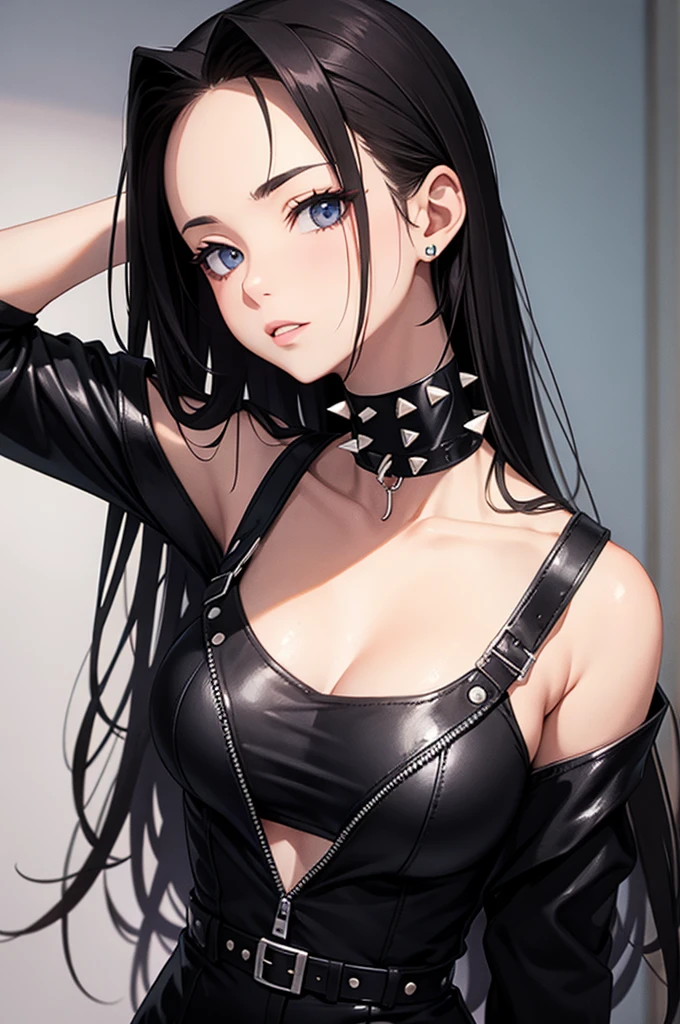 spiked choker