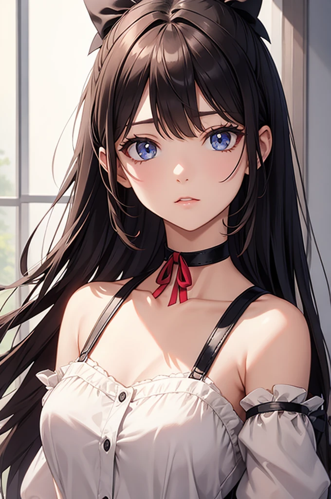 ribbon choker
