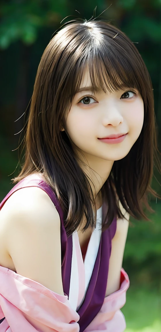 Big eyes、Drooping eyes、smile、Mouth slightly open、Completely naked、topless、beautiful breasts、normal breasts、bottomless、All naked、naked、No underwear、not wearing anything、short bob、loose curly hair、alone, idol face,cute、18-year-old、Japanese、 delicate girl, Frank, Sophisticated, thin arms, innocent eyes, cheek, shiny pink lips、Keep your lips open、depth of field movie light、blurred background、目 focuokeh dof、professional lighting、soft light、(NSFW:1.1)、bodice subian、beautiful feet、asuka saito、body photo、standing、standing、standing、hold back defecation、leaking、thin、