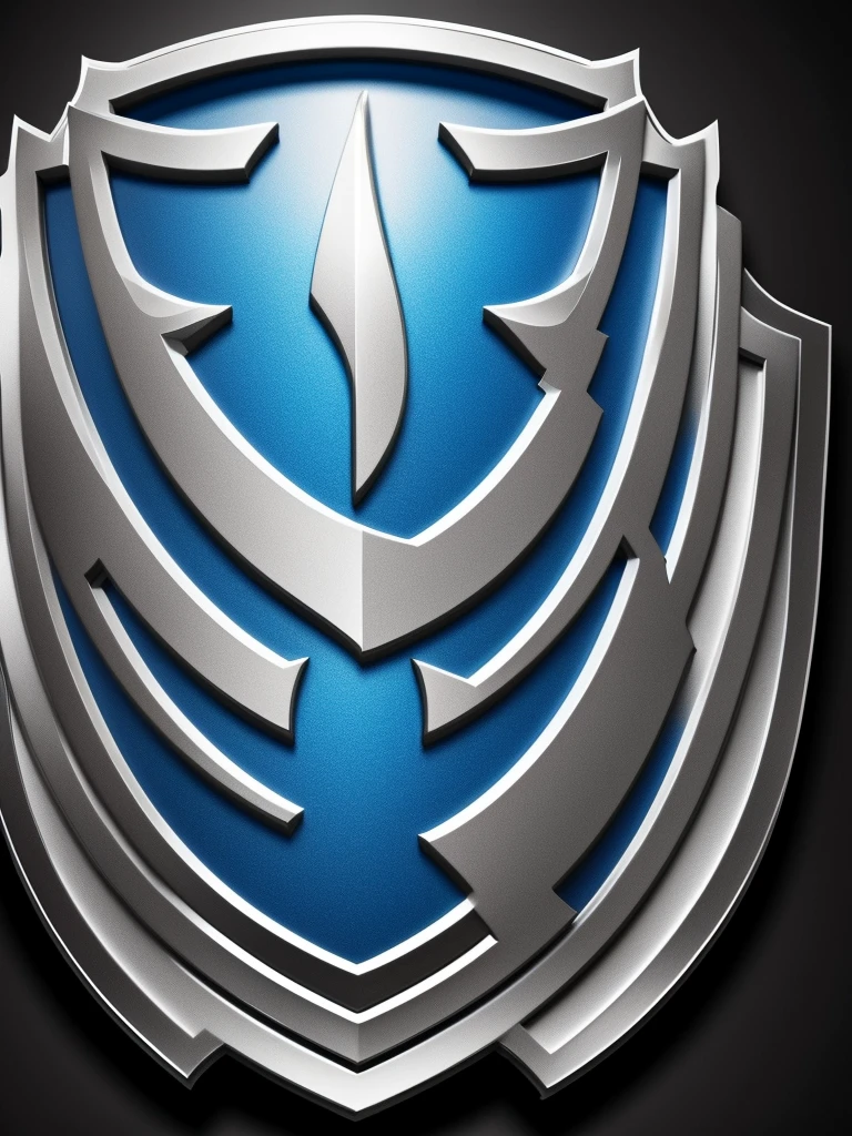 Football shield that resembles the word titans
