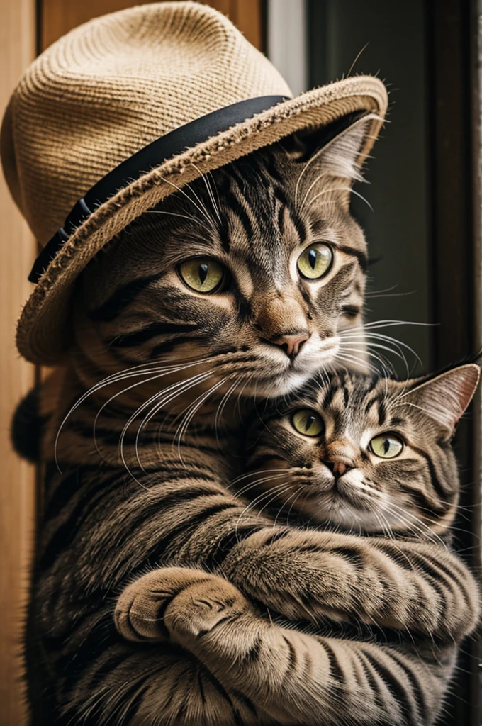 cat with hat 
