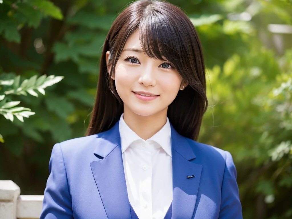 Japanese women、OL、30 years old、Formal attire、Kind and bright personality、kind person、She's a caring older sister type.、desk work、Sitting in a chair、laptop、Note utensils、I am looking at this and giving advice、