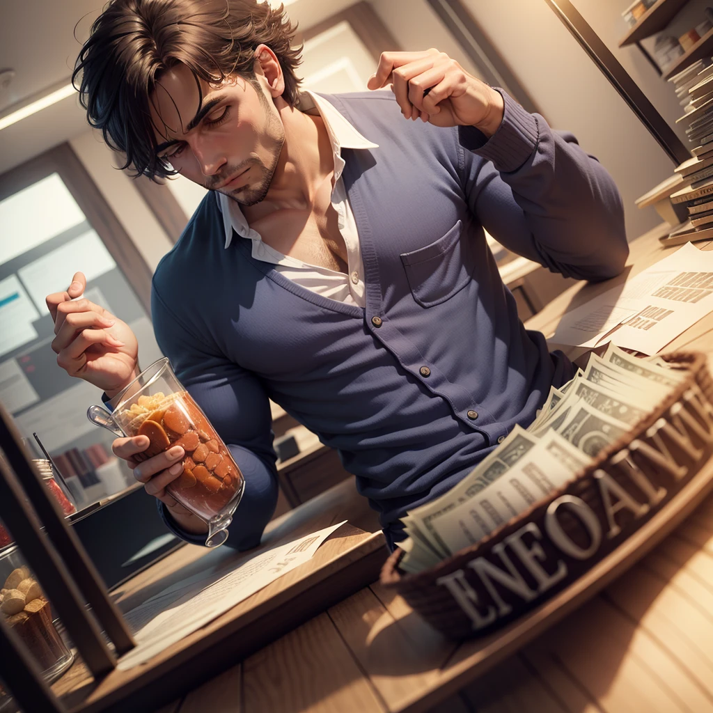 Man making money from sweet investment 