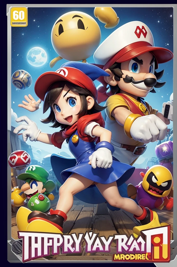 Uma nova capa de Paper Mario The Thousand Year Door de GameCube