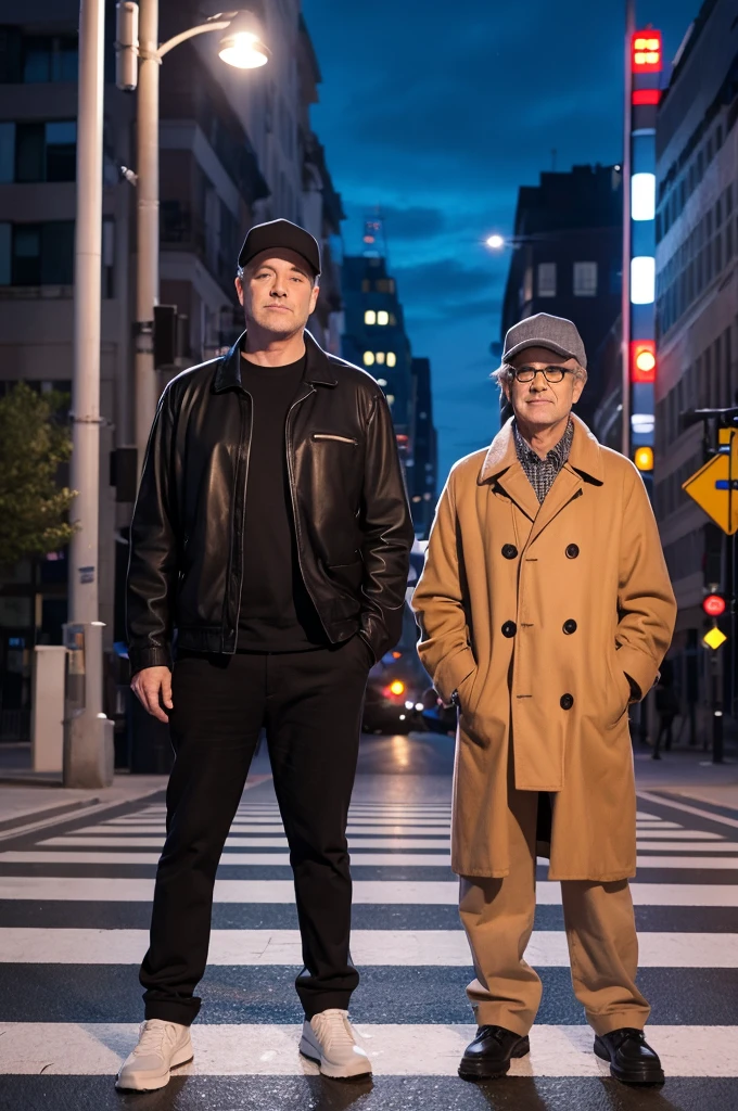 Midnight Crosswalk is a fictional male comedy duo