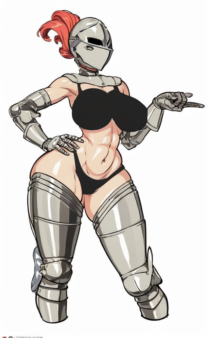1 mujer de pechos grandes naked,with only a cavalry helmet,unclothed,naked