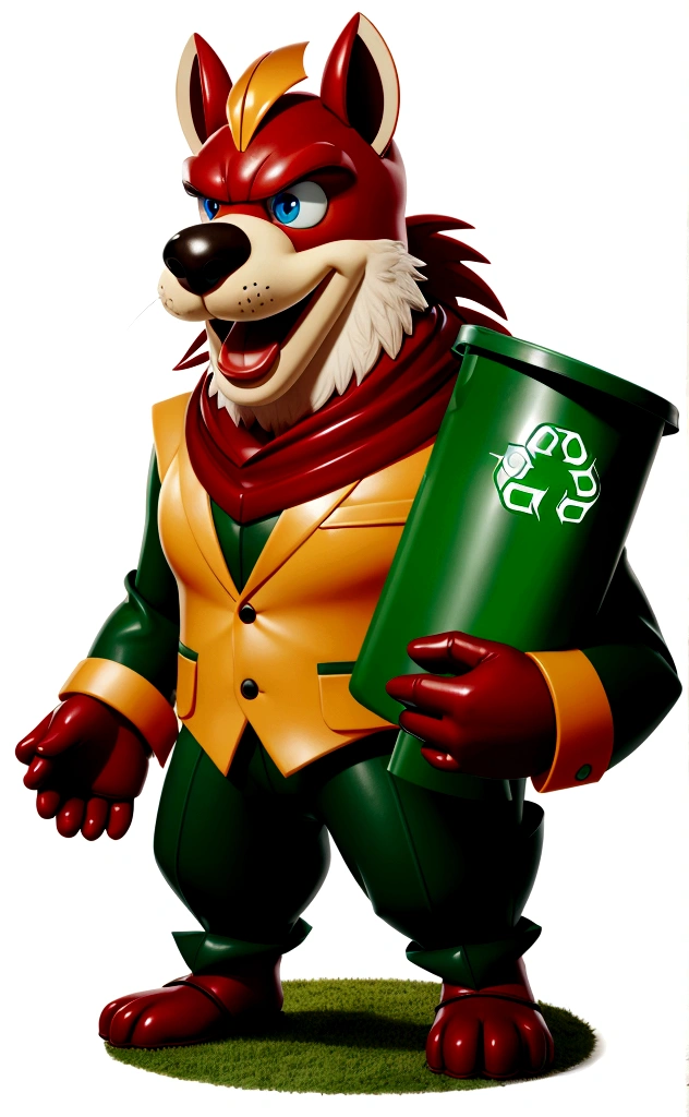 Recycling mascot