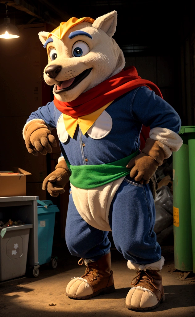 Recycling mascot