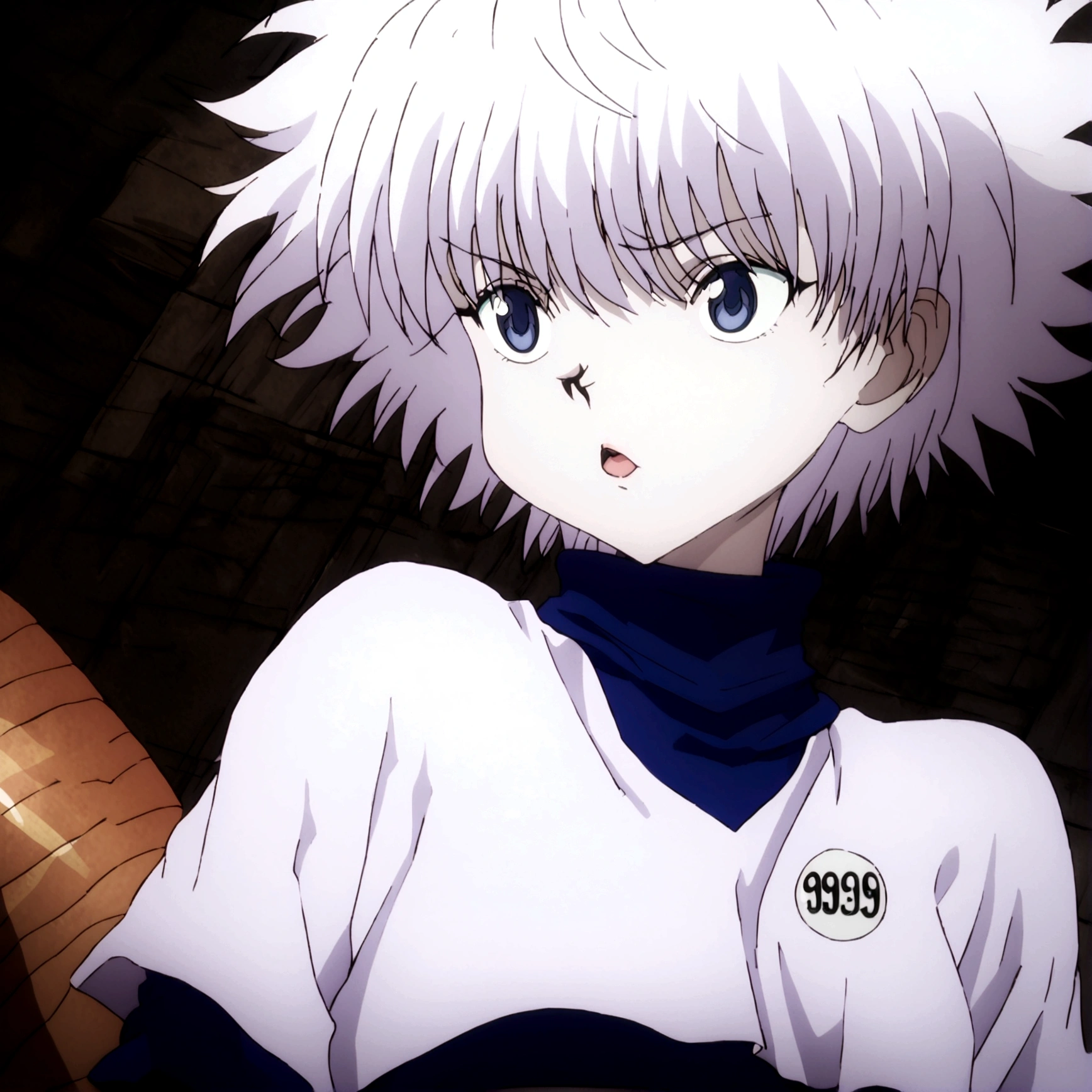 killua ahegao crop top and lamia body