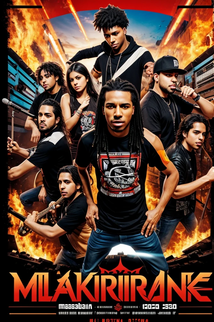 Flayer band MeshaKorta rap fusion 